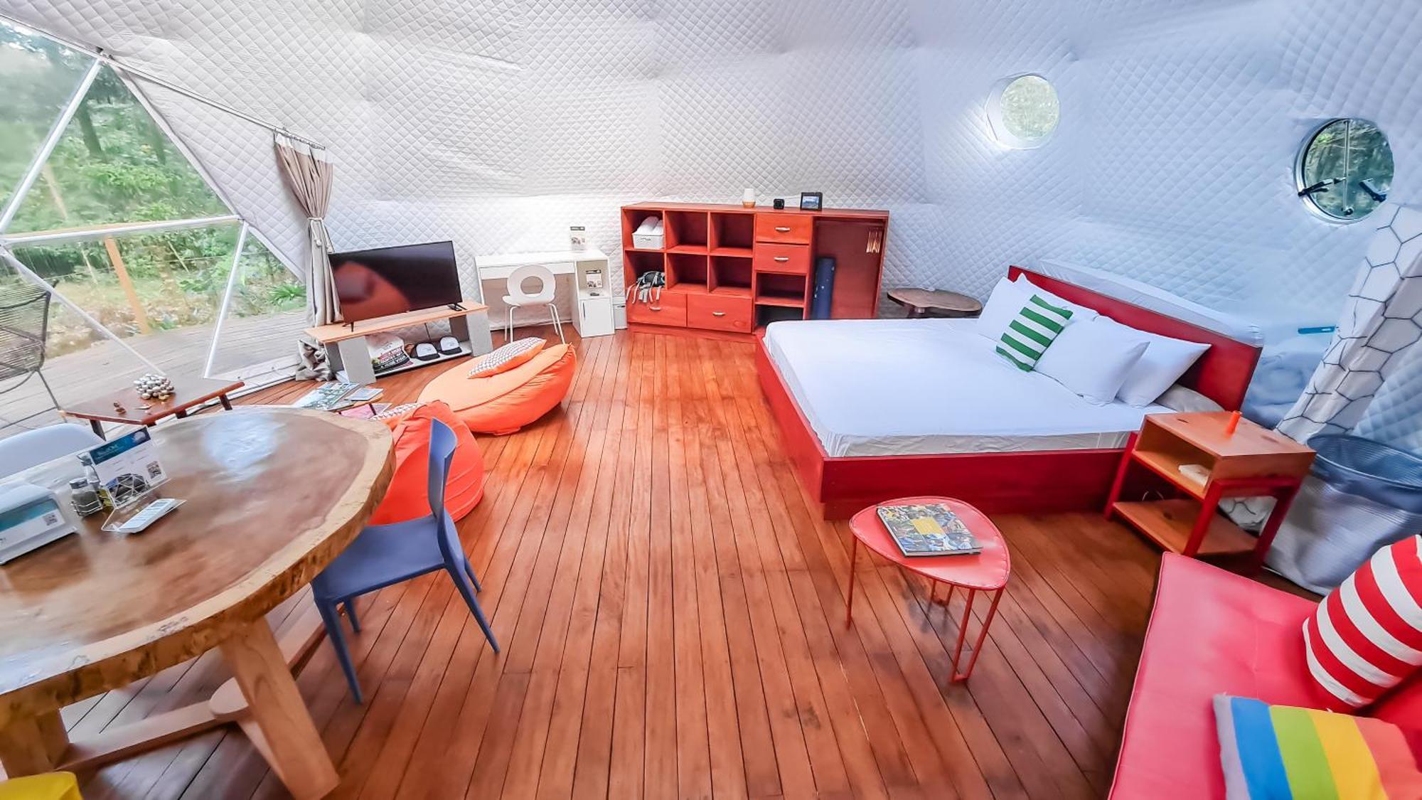 Bitzu Dome-Bijagua Riverside Glamping المظهر الخارجي الصورة