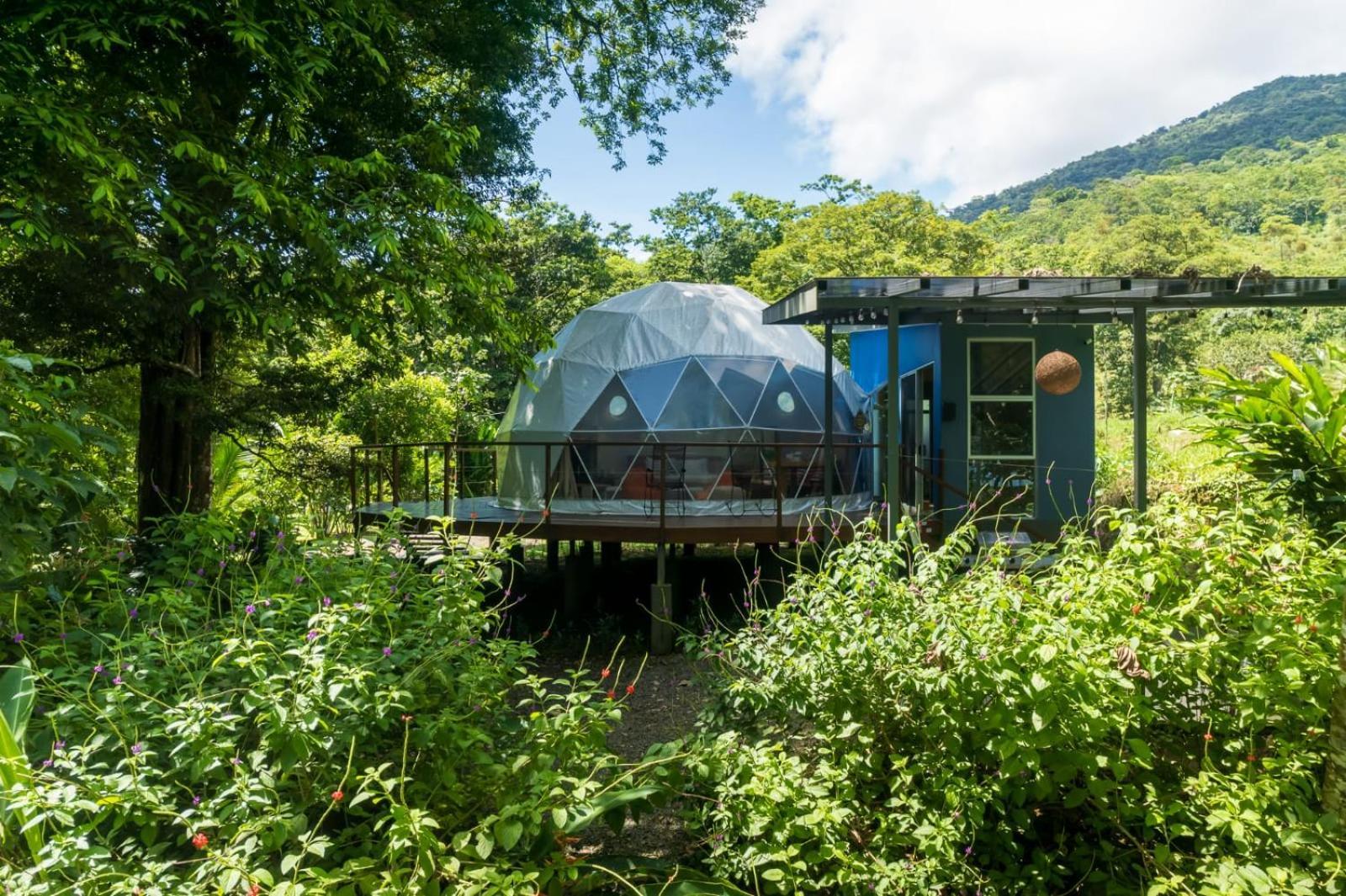 Bitzu Dome-Bijagua Riverside Glamping المظهر الخارجي الصورة